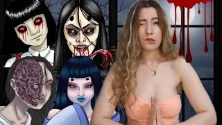 ASLA Duymamanız Gereken 4 KORKUNÇ Japon Şehir Efsanesi |Hanako-San, Nure-Onna, Oiwa, Yuki-Onna  😱😱