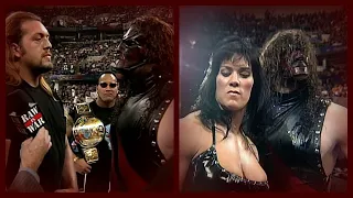 Kane w/ The Corporation In Ring Segment (Chyna Stands Up For Kane)? 3/1/99