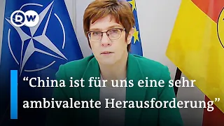 Annegret Kramp-Karrenbauer zum Verteidigungshaushalt, NATO-Einsätzen, China und Russland | Interview