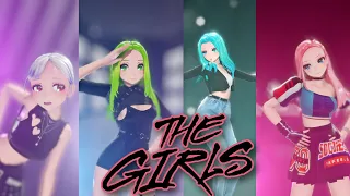 【MMD | DL】 BLACKPINK - THE GIRLS 【4p Full version】