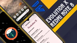 Evolution X 8.5 Based on Android 14 for Redmi Note 8/T | Detailed Review | RandomRepairs
