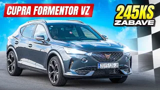 CUPRA FORMENTOR VZ | 245 benzinskih konja u prvom Cuprinom samostalnom modelu!