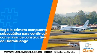 Aterrizó en Colombia el avión de carga más grande del mundo