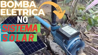 Como ligar uma bomba periférica de 0,5hp na ENERGIA SOLAR