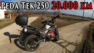 PEDA TEK 250 - Review 20.000 km