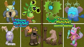 MonsterBox: DEMENTED DREAM ISLAND with Monster Fanmade Redesign | My Singing Monsters TLL Incredibox