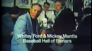 1975 Miller Lite Commercial Whitey Ford & Mickey Mantle