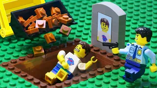 Mr. Beast Spent 50 Hours Buried Alive - LEGO Mr. Beast Challenge