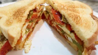 Italian Peppers and Eggs Sandwich - Depression Era Recipe