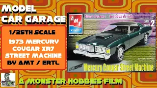 Model Car Garage - 1973 Mercury Cougar Street Machine by AMT/ERTL - A Model Car Unboxing Video