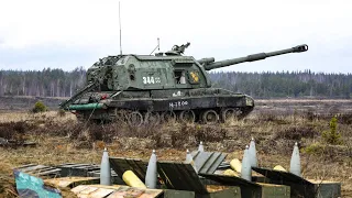 Msta-S - Russian 152.4 Mm Self-Propelled Howitzer
