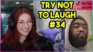 TRY NOT TO LAUGH CHALLENGE #34 (TikTok Edition) | Kruz Reacts