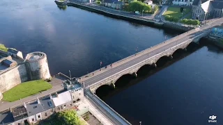Fly around Limerick in high speed timelapse