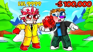 Spending $100,000 to get STRONGEST PUNCH!