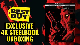 Hellboy 15th Anniversary 4K Blu-ray Best Buy Exclusive Steelbook Unboxing