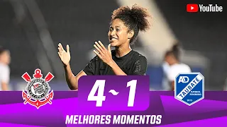 CORINTHIANS 4 X 1 TAUBATÉ | MELHORES MOMENTOS | 1ª RODADA | PAULISTÃO FEMININO 2024