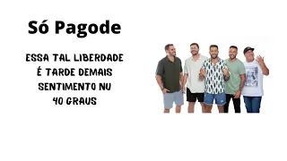 Vou Zuar e Menos é Mais - Essa Tal Liberdade / É Tarde Demais / Sentimento Nu / 40 Graus