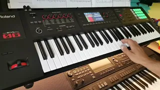 The Model - Kraftwerk cover on Roland FA-06