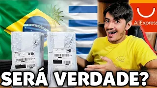 CHINESES ENVIAM PRODUTOS DO URUGUAI PARA O BRASIL PARA ZERAR TAXA DE IMPORTAÇÃO? (Real ou Fake?)