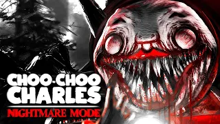 I BEAT NIGHTMARE MODE in Choo-Choo Charles!! - Full Game + Ending (Showcase)