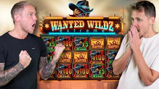 INSANE BIG WIN ON WANTED WILDZ EXTREME WITH CASINODADDY 🤠