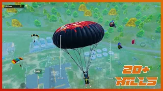 What happens When 50 Players Land In Military Base |PUBG MOBILE|