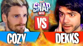 The ULTIMATE Marvel Snap Battle VS @cozysnap​