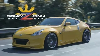 Club Fairlady Z Manila (4K) | Nissan Z 350Z 370Z | Rolling Shot | Mike M Production