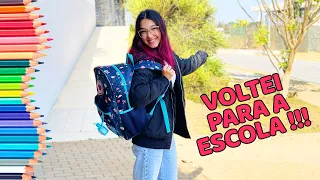 MEU PRIMEIRO DIA DE AULA PRESENCIAL !! VOLTA ÀS AULAS 2021 | Luluca