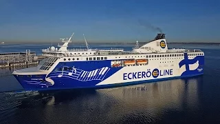 Eckerö Line M/S Finlandia Arrive Port of Tallinn