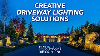 Driveway & Entryway Outdoor Lighting Design | Oregon Outdoor Lighting