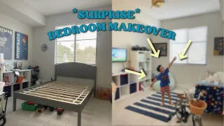 Revealing Mateo's New Room!!! *extreme makeover in 24 hours*