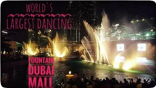 Super Water Dancing💃🦸 Fountain Show Dubai Mall and  Burj Khalifa