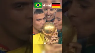 Brazil vs Germany 2002 World Cup Final #shorts #football #youtube #ronaldo