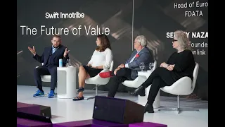 The Future of Value With Sergey Nazarov, Ghela Boskovich, and Jim Marous | Sibos 2023