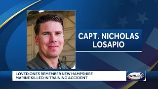 Loved ones remember New Hampshire marine killed in training accident