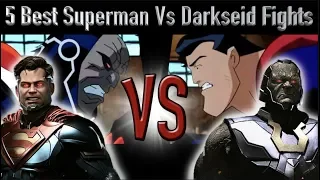 5 Best Superman Vs Darkseid Fights