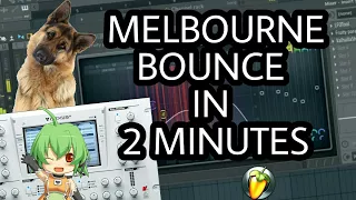 MAKE MELBOURNE BOUNCE DROP IN 2 MINUTES [FL STUDIO]