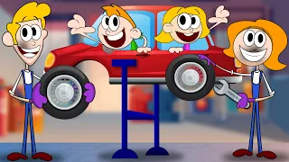 What if we Built our own Car? + more videos | #aumsum #kids #science #education #whatif