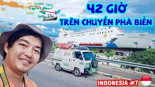 P.7/T.7~ INDONESIA (PHẦN CUỐI): CHUYẾN PHÀ BIỂN 42 TIẾNG TỪ LOMBOK ĐI KUPANG