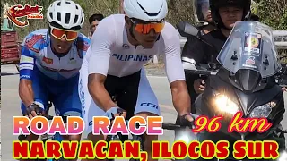Bronze Medalist ng Cambodia Ronald Oranza vs Champion Tour of Thailand Ryan Tugawin 96 km Road Race