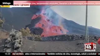 🔴Noticia - La nueva colada de lava acaba con lo que quedaba de Todoque