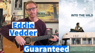 Eddie Vedder - Guaranteed - Easy Fingerstyle Guitar Lesson