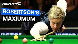 'That's just how good he can be!'| Neil Robertson's 147 Break in 2019 | Eurosport Snooker