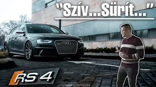 "Szív...Sürít..." - AUDI RS4 (2015) 4.2 V8 - TESZT | BEMUTATÓ