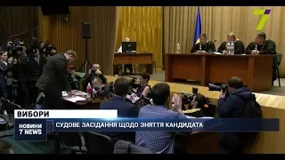 Судове засідання щодо зняття кандидата: суд не задовольнив позов