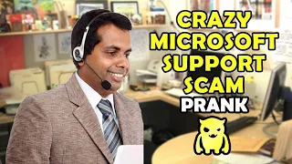 Crazy Indian Microsoft Scammer Loses his Mind - Ownage Pranks