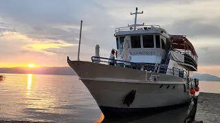 Lake Ohrid, Macedonia (Beautiful sunset boat rides)