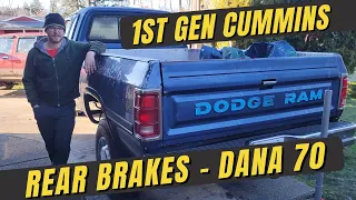 Dana 70 Rear Drum Brakes, Springs & Seals | 1st Gen Cummins