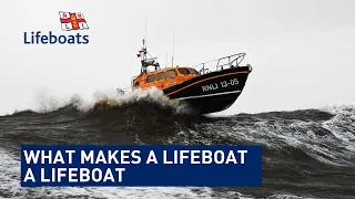 What makes a lifeboat a lifeboat